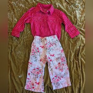 Toddler Valentine's Western Y2K Floral Bundle